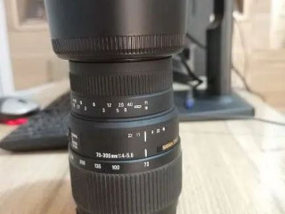 Sigma 70-300mm f4-5.6 DG Macro Lens